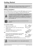 Preview for 3 page of Uniden UH038SX-2NB Owner'S Manual