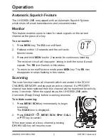 Preview for 8 page of Uniden UH038SX-2NB Owner'S Manual