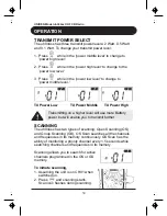 Предварительный просмотр 15 страницы Uniden UH044SX Operating Manual