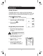 Preview for 18 page of Uniden UH044SX Operating Manual