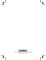 Preview for 28 page of Uniden UH044SX Operating Manual