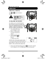 Предварительный просмотр 13 страницы Uniden uh049sx-2 Owner'S Manual