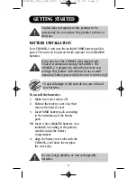 Preview for 3 page of Uniden UH060SX-2 Operating Manual