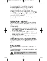 Preview for 10 page of Uniden UH060SX-2 Operating Manual