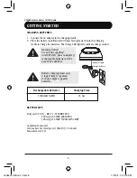 Предварительный просмотр 9 страницы Uniden uh065sx Owner'S Manual