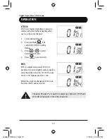 Предварительный просмотр 20 страницы Uniden uh065sx Owner'S Manual