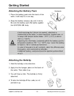 Предварительный просмотр 10 страницы Uniden UH076SX-NB Owner'S Manual