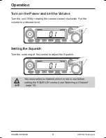 Предварительный просмотр 8 страницы Uniden UH089NB Owner'S Manual