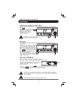 Предварительный просмотр 9 страницы Uniden UH089sx Owner'S Manual