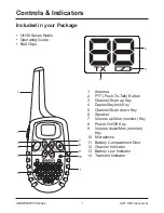 Предварительный просмотр 2 страницы Uniden UH35 Series Owner'S Manual