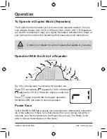 Preview for 8 page of Uniden UH405SX-2NB Owner'S Manual