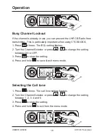 Preview for 18 page of Uniden UH5000 Owner'S Manual