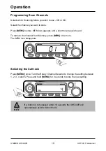 Предварительный просмотр 18 страницы Uniden UH5040R Owner'S Manual