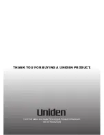 Preview for 32 page of Uniden UH5060 Owner'S Manual