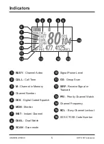 Предварительный просмотр 6 страницы Uniden UH5060VP Owner'S Manual