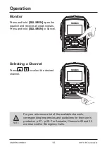 Предварительный просмотр 14 страницы Uniden UH5060VP Owner'S Manual