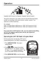 Предварительный просмотр 17 страницы Uniden UH5060VP Owner'S Manual