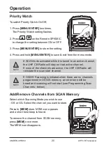 Предварительный просмотр 20 страницы Uniden UH5060VP Owner'S Manual