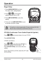 Предварительный просмотр 22 страницы Uniden UH5060VP Owner'S Manual