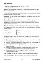 Предварительный просмотр 30 страницы Uniden UH5060VP Owner'S Manual