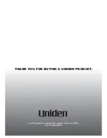 Preview for 16 page of Uniden UH510 Series Owner'S Manual