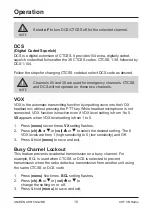 Предварительный просмотр 11 страницы Uniden UH515SX-2NB Owner'S Manual