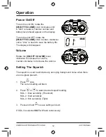 Preview for 12 page of Uniden UH720SX-NB Owner'S Manual