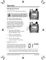 Preview for 13 page of Uniden UH720SX-NB Owner'S Manual