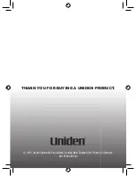 Preview for 32 page of Uniden UH720SX-NB Owner'S Manual