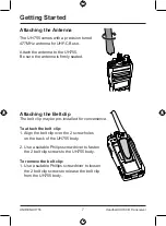 Предварительный просмотр 7 страницы Uniden UH755 Series Owner'S Manual