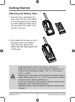 Предварительный просмотр 8 страницы Uniden UH755 Series Owner'S Manual