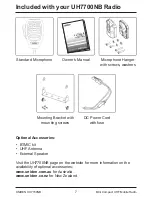 Preview for 8 page of Uniden UH7700NB Owner'S Manual