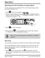 Preview for 16 page of Uniden UH7700NB Owner'S Manual