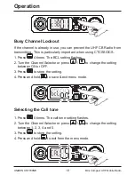 Preview for 19 page of Uniden UH7700NB Owner'S Manual