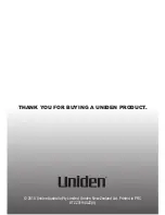 Preview for 29 page of Uniden UH7700NB Owner'S Manual