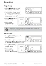 Предварительный просмотр 27 страницы Uniden UH7750NB Owner'S Manual