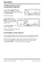 Предварительный просмотр 28 страницы Uniden UH7750NB Owner'S Manual