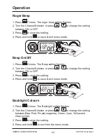 Preview for 26 page of Uniden UH8010S+ANT Owner'S Manual