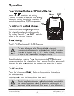 Предварительный просмотр 15 страницы Uniden UH8060S Owner'S Manual