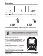 Предварительный просмотр 21 страницы Uniden UH8060S Owner'S Manual