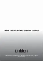 Preview for 48 page of Uniden UH8080NB Owner'S Manual