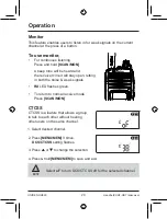 Предварительный просмотр 20 страницы Uniden UH820 Series Owner'S Manual