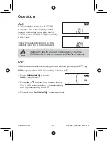 Предварительный просмотр 21 страницы Uniden UH820 Series Owner'S Manual