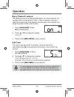 Предварительный просмотр 22 страницы Uniden UH820 Series Owner'S Manual