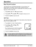 Предварительный просмотр 22 страницы Uniden UH820SX-NB Owner'S Manual