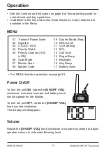 Предварительный просмотр 11 страницы Uniden UH825 Series Owner'S Manual