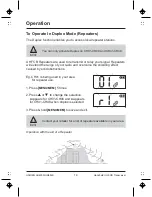 Предварительный просмотр 14 страницы Uniden UH850S Owner'S Manual