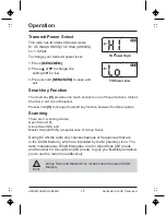 Предварительный просмотр 15 страницы Uniden UH850S Owner'S Manual