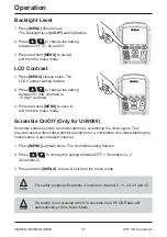 Preview for 31 page of Uniden UH9080 Owner'S Manual