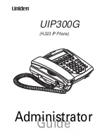 Предварительный просмотр 1 страницы Uniden UIP300G Administrator'S Manual